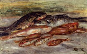 Pierre Auguste Renoir : Still Life with Fish II
